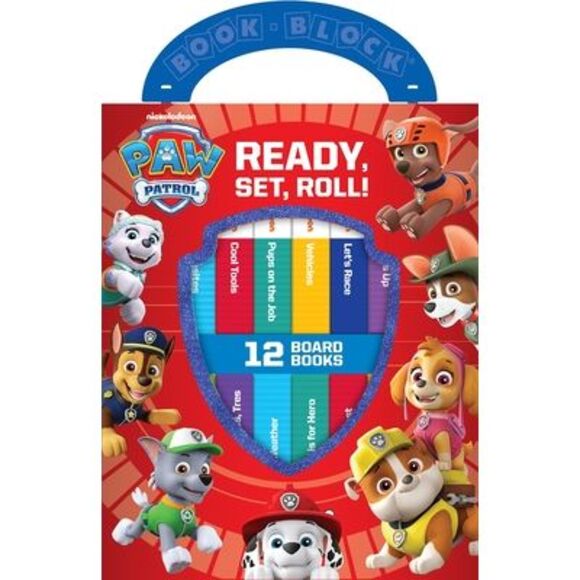 Nickelodeon Paw Patrol: Ready, Set, Roll! 12 Board Books -- Pi Kids - Picture 1 of 1